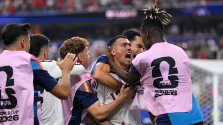 Tumbangkan Prancis 2-0, Spanyol Selangkah Lagi Menuju Takhta Juara Dunia