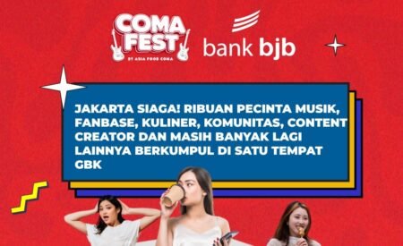 Jakarta Bersiap Sambut Keseruan COMA FEST 2026 di Plaza Parkir Timur GBK