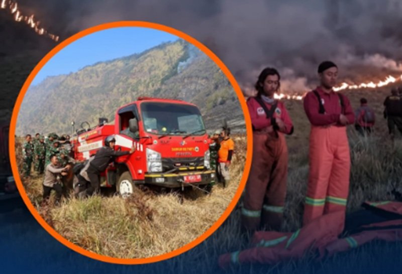 Makan Beratap Asap, Sholat Beralas Debu: Kisah Gerilya Relawan Bromo
