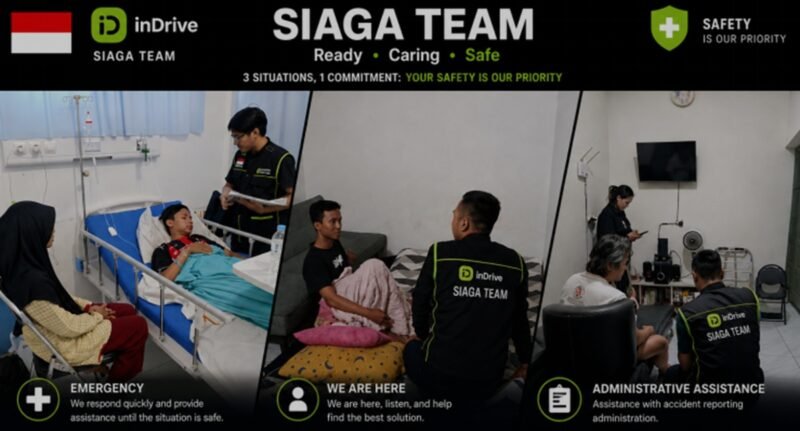 Tingkatkan Keamanan Pengguna dan Pengemudi, inDrive Hadirkan Layanan SIAGA di Bandung