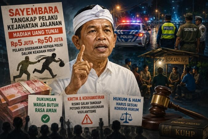 Gebrakan atau Kontroversi? Polemik Hadiah Tangkap Begal ala Dedi Mulyadi di Tengah Resah Warga Jabar