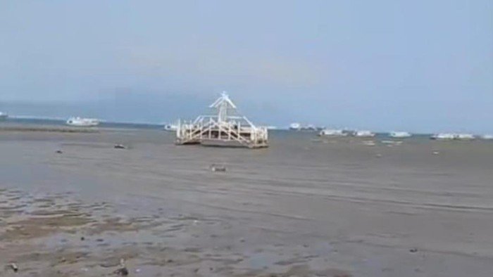 Viral Rekaman Air Pesisir Surut Dekat Anak Krakatau, Begini Kata BMKG