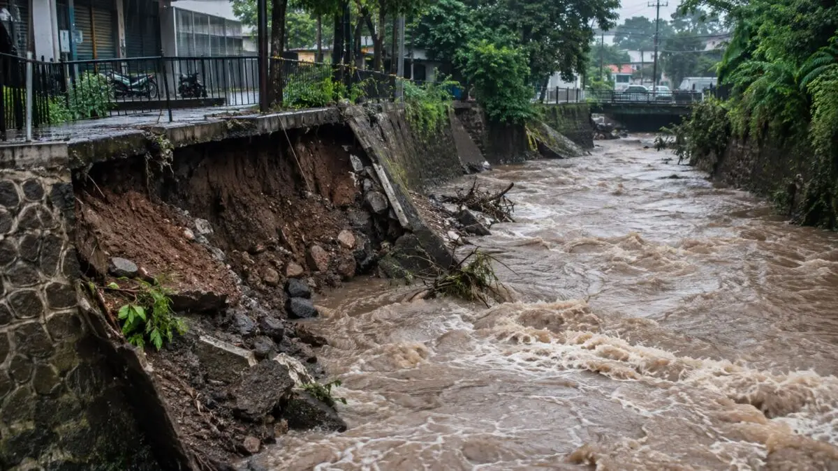 Hujan Deras Guyur Bandung: Dinding Sungai Cipaganti Jebol, 114 Warga Terdampak