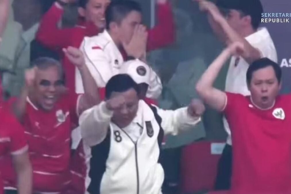 Viral Selebrasi ‘Power Rangers’ ala Presiden Prabowo Saat Timnas Indonesia Juara ASEAN Cup 2026