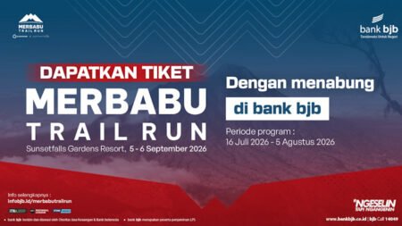 bank bjb Hadirkan Promo Merbabu Trail Run, Raih Tiket Lari Cukup dengan Menabung